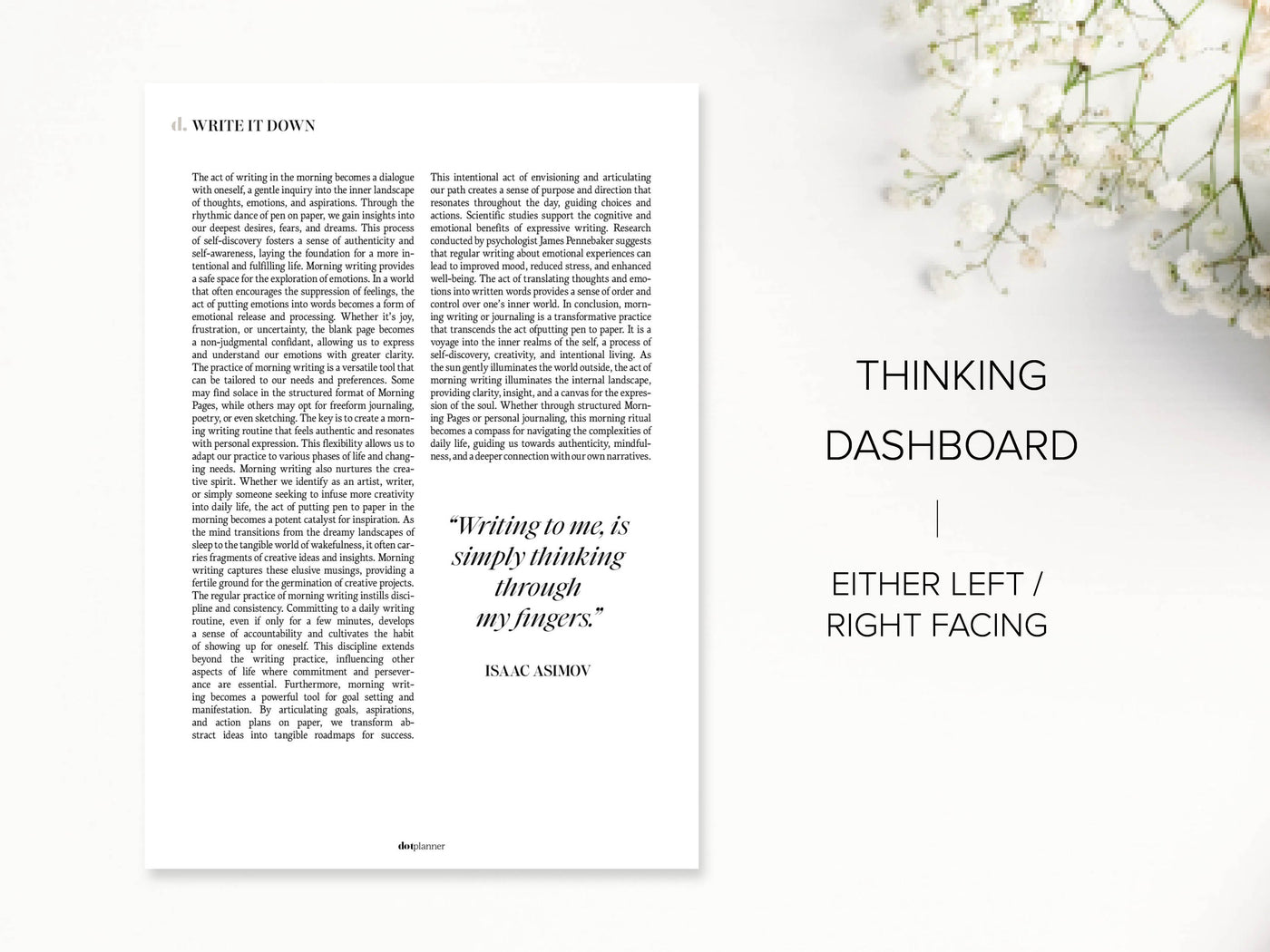 DOWNLOAD - MM16 - WRITE IT / THINKING - DASHBOARD DUO