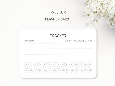 TRACKER - Functional Cards