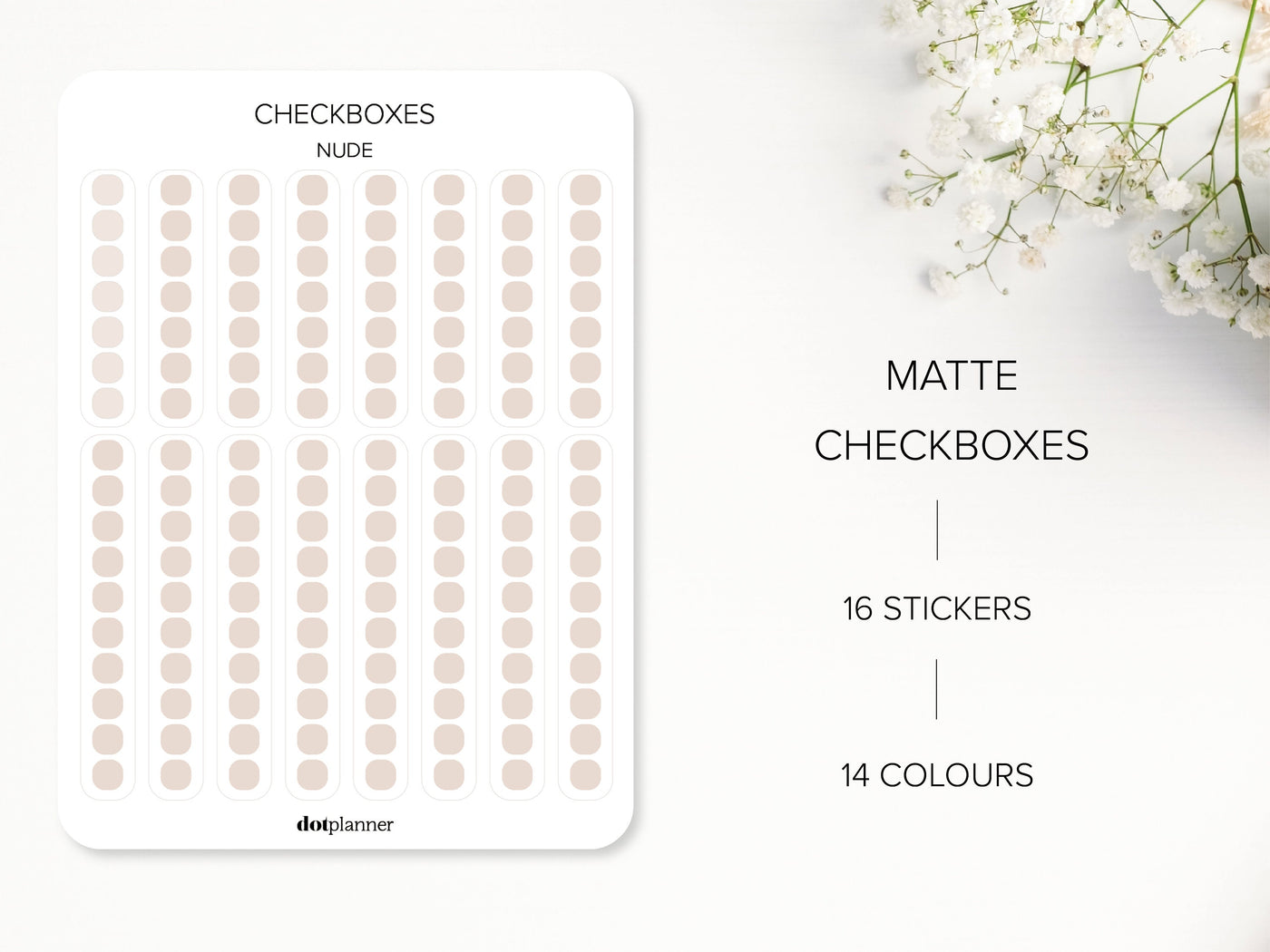 CHECKBOXES Stickers