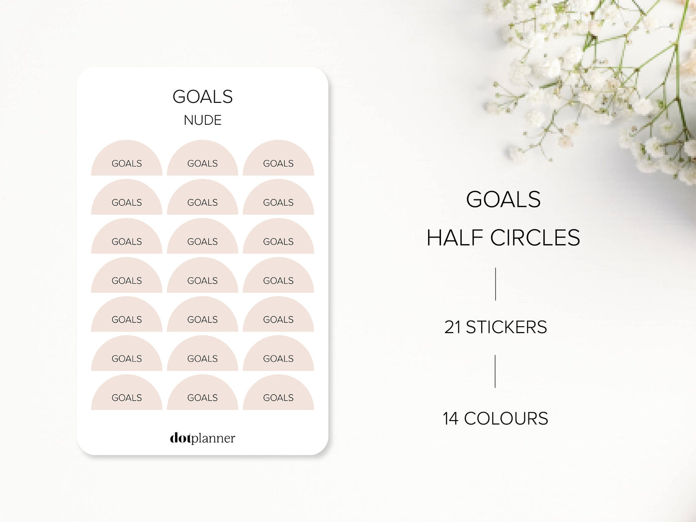 GOALS - Half Circles