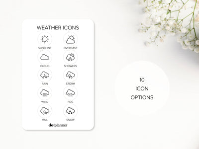 WEATHER - Midi Icons