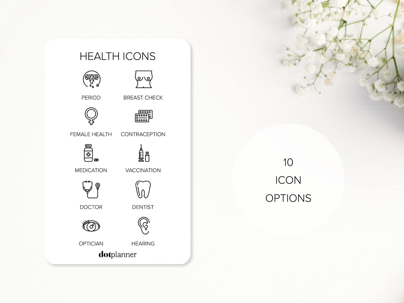 HEALTH - Midi Icons