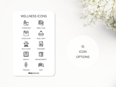 WELLNESS - Midi Icons