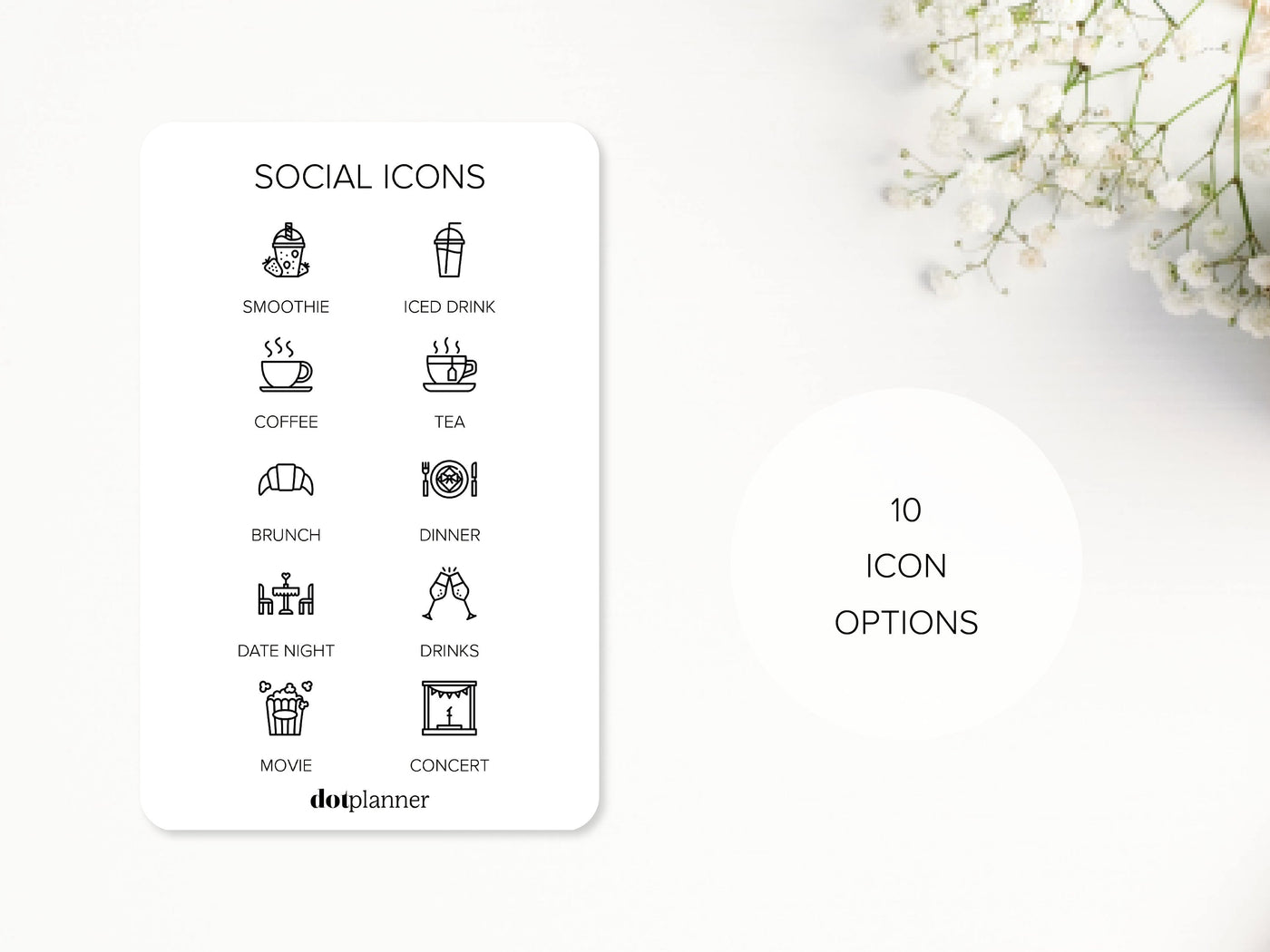 SOCIAL - Mini Icons