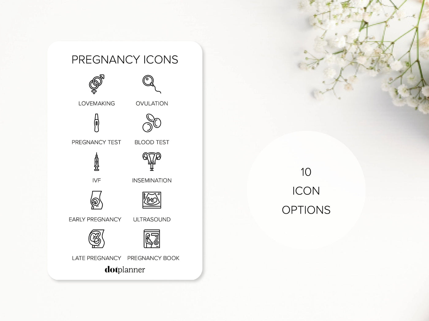 PREGNANCY - Midi Icons