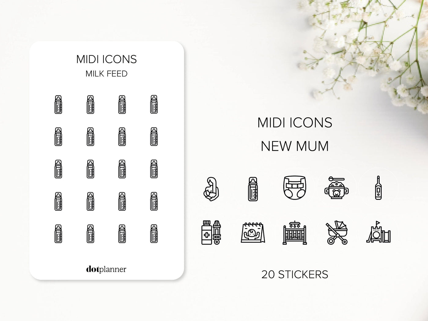 NEW MUM - Midi Icons