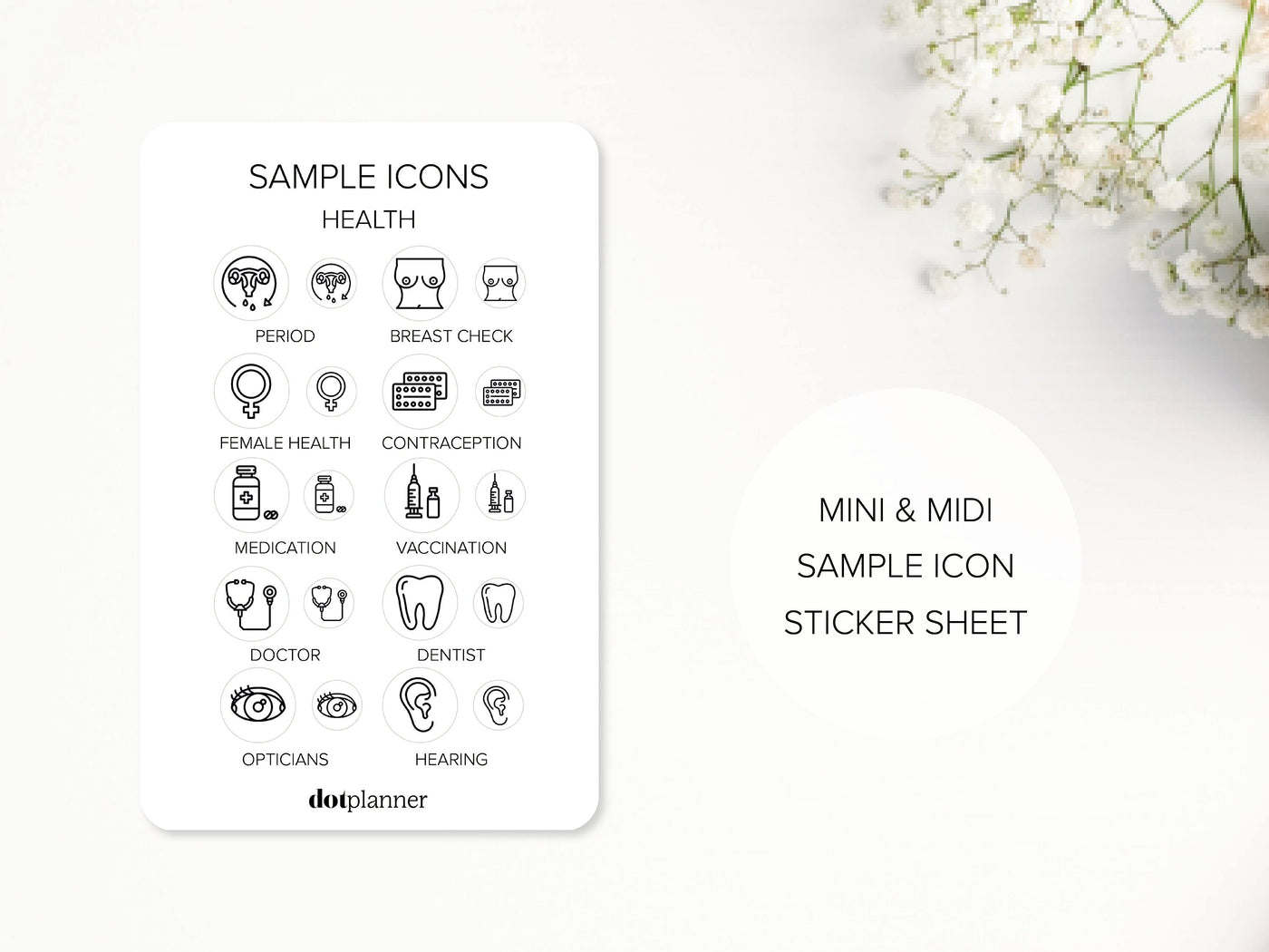 HEALTH - Mini Icons