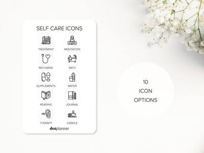 SELF CARE - Midi Icons