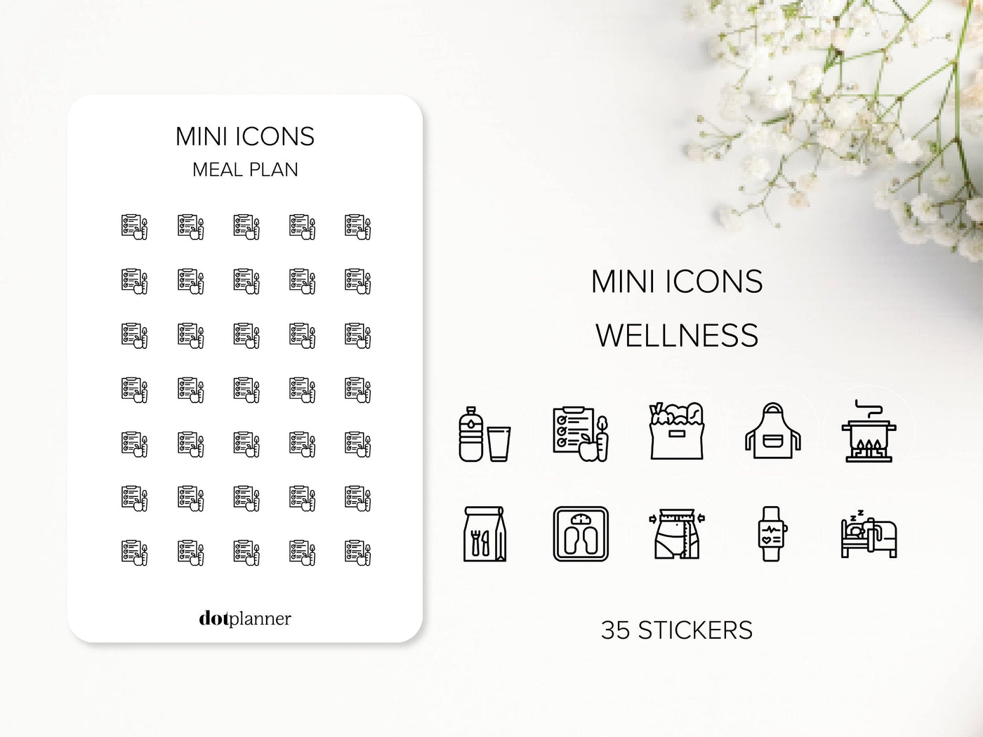 WELLNESS - Mini Icons