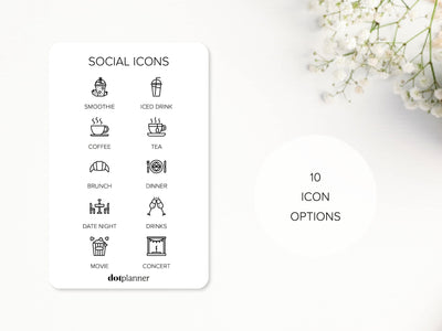 SOCIAL - Midi Icons