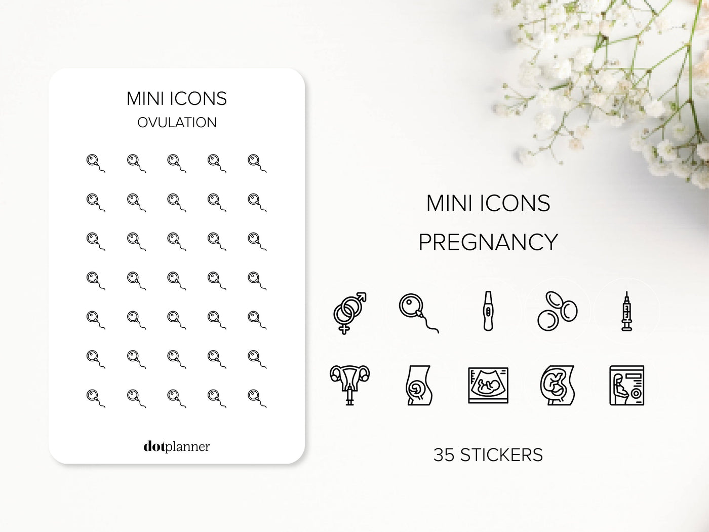 PREGNANCY - Mini Icons