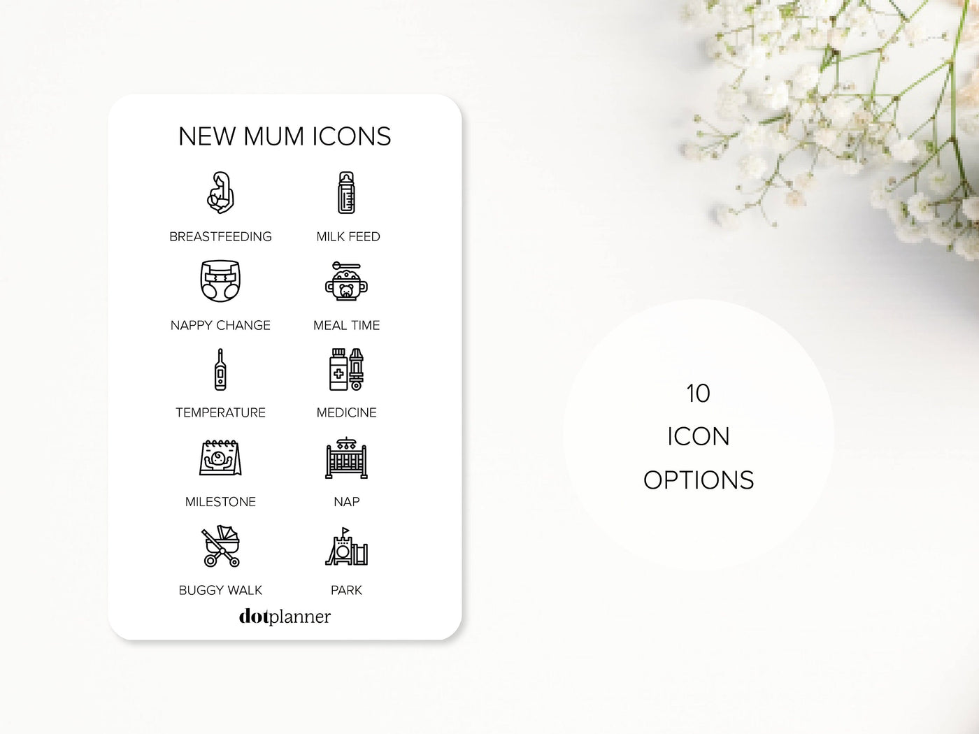 NEW MUM - Mini Icons