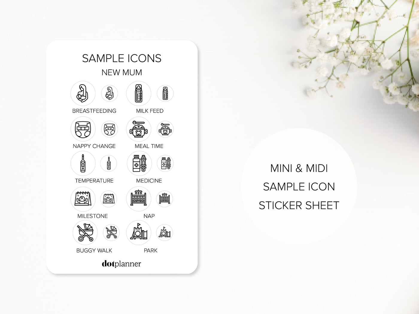 NEW MUM - Midi Icons