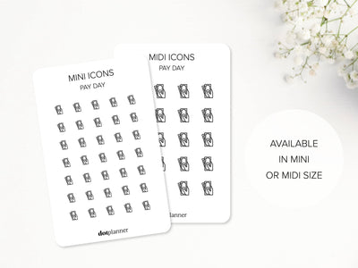 FINANCE - Midi Icons Stickers